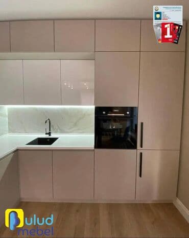 2ci əl kuxna mebelləri: Sifarişlə mətbəx dəsti, Özü çəkən petlələr, Şüşə, Kredit var, Pulsuz çatdırılma, Rayonlara çatdırılma, Ünvandan götürmə — 4