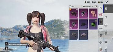 Digər aksesuarlar: PUBG Mobile oyun hesabı – kosmetik əşyalar və RP irəliləyişi ilə — 3