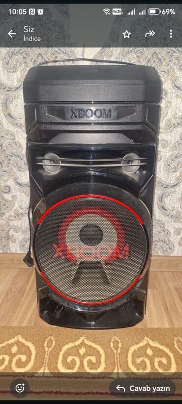 LG Kolonka, Növ - Portativ, rəng - Qara