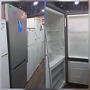 bosch: İşlənmiş 2 qapılı Bosch Soyuducu Satılır, rəng - Gümüşü — 1