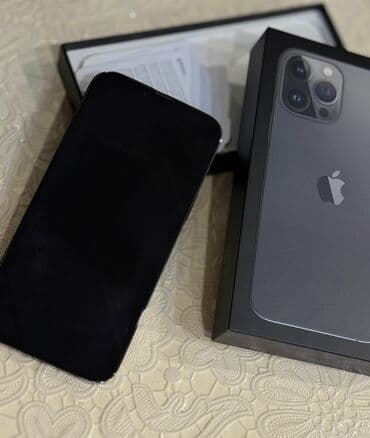 alfon 13 pro max: IPhone 13 Pro Max, 256 GB, Space Gray, Face ID, Sənədlərlə — 2