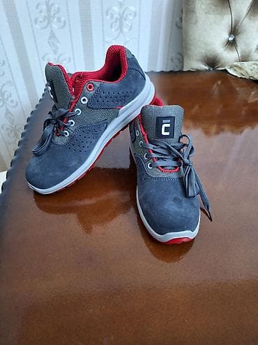 серые мужские мокасины: Salam isci ayaqqabisi satilir yenidir — 1