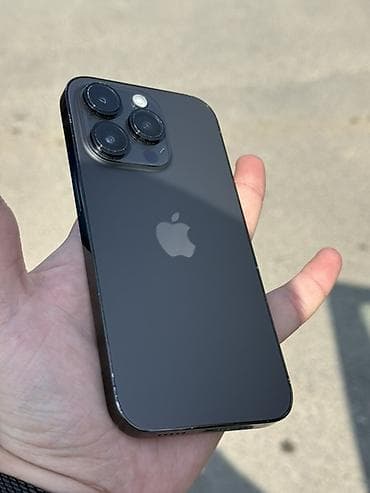IPhone 14 Pro, 128 GB, Qara, Zəmanət, Simsiz şarj, Face ID