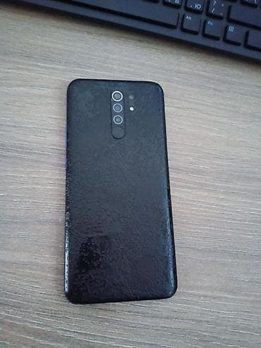 telfon sade: Redmi 9, 64 GB, rəng - Göy — 2