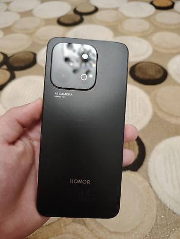 Honor X6b, 128 GB, rəng - Qara, Sensor, Barmaq izi, İki sim kartlı