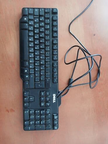 Qara rəngli, standart Dell klaviaturası. Evdə və ya ofisdə istifadə lalafo.az -da Qara rəngli, standart Dell klaviaturası. Evdə və ya ofisdə istifadə