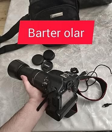 Canon 600d barter olunur ve satilir. 1.grip bateraka bloku 2. lens