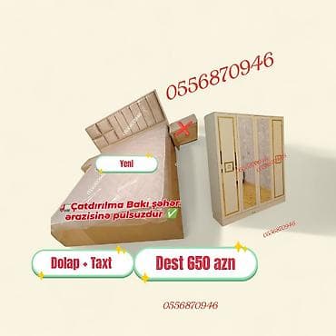 Yataq desti yataq mebeli spalni mebel Yataq otağı mebel dəstləri -