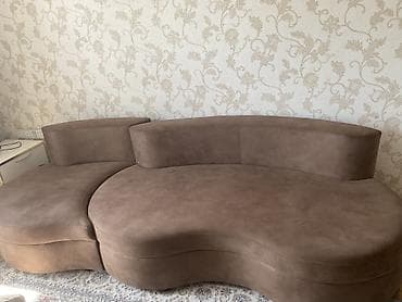 embawood masa: Künc divan, Pufik, Bazasız, Açılmayan — 3