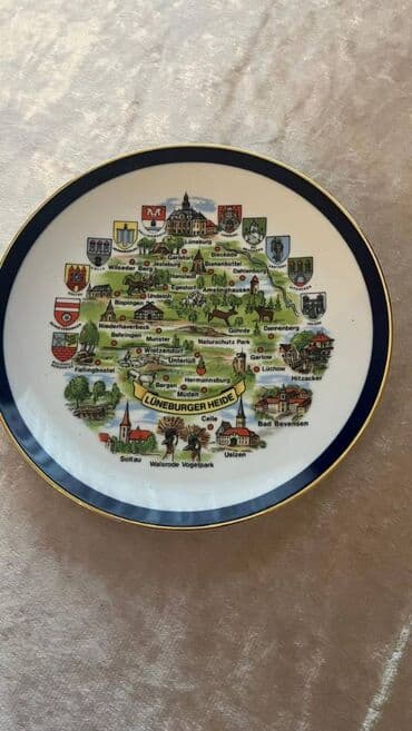 dovşan şəkilləri: DIvar ucun dekorativ tarelkalar - Almanyadan getirilibdir her biri - — 14