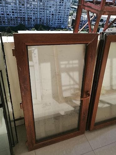 İşlənmiş Pəncərə şüşəsi, Еni: 60 sm, Uzunluğu: 110 sm — 3
