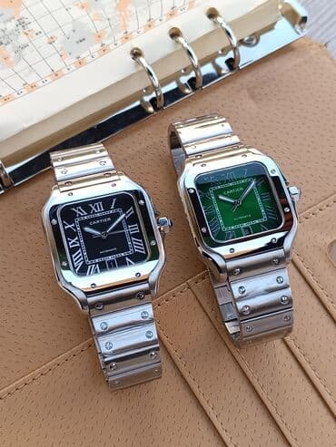 relax saat: Yeni, Qol saatı, Cartier, rəng - Qara — 1