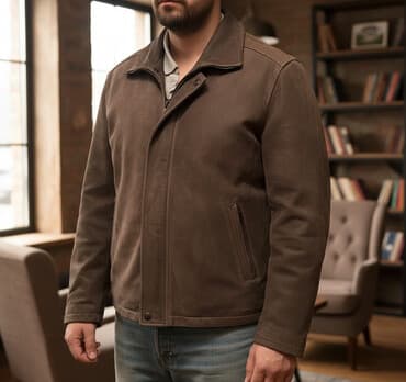 Tebi deri kurtka qalin XL razmer hec bir defekyi yoxdu cirkli deri lalafo.az -da Tebi deri kurtka qalin XL razmer hec bir defekyi yoxdu cirkli deri