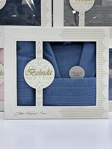 Куртки: Hamam Xalat desti Matreali maxrovudu Icinde daxildi 1eded Xalat — 5