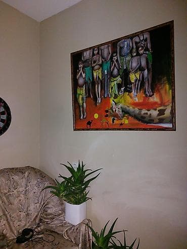 ​Bu əsər sadəcə bir təsvir deyil, hər baxışda insanın daxili gücünü və