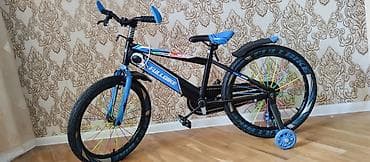 volta vsx: Uşaq velosipedi – FULL BIKE markası, qara-mavi dizayn Xüsusiyyətlər — 3