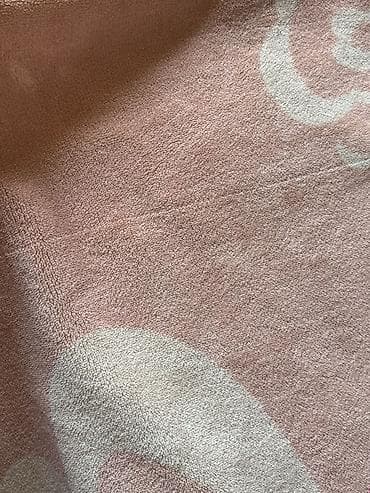 toxuma ipler: İşlənmiş rəng - Çəhrayı Flis Pled, Pulsuz çatdırılma — 2