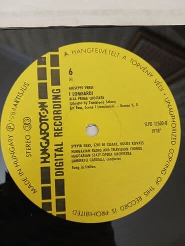 виниловые пластинки баку: Verdi Lamberto Kardelli 3val — 3