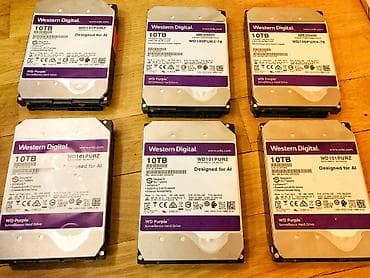 komputer pult: 6 eded 10tb western digital- purple ela veziyyetde satilir. Hamısı — 2