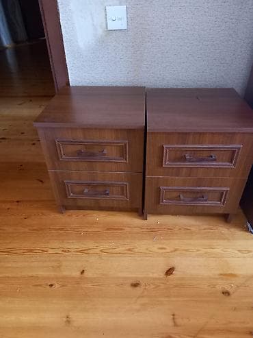 2 təknəfərlik çarpayı, 2 tumba, Dolab, Azərbaycan, İşlənmiş — 2