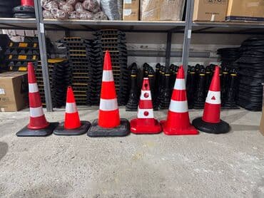 Məhsul Çeşidlərimiz * Yol Konusları – Reflektorlu və yüksək görünüşlü