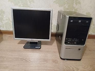 Acer LCD monitor + stolüstü kompüter (tower) Monitor: - Marka/model