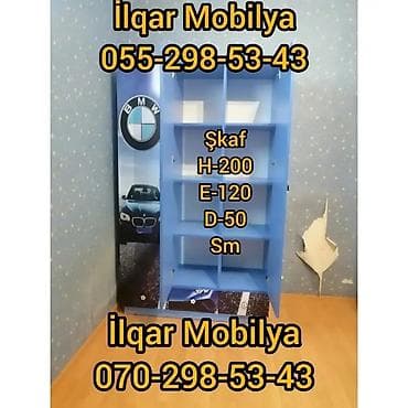 dolablar sumqayit: Oğlan üçün, Yeni, 3 qapılı, Açılan, Düz dolab — 5