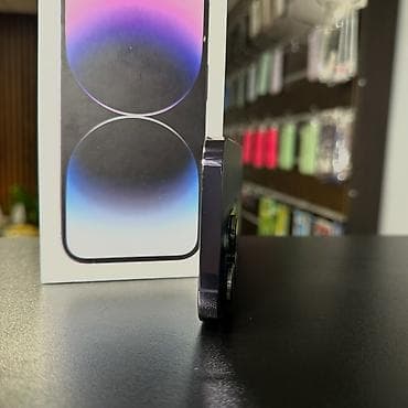 xs iphone: IPhone 14 Pro, 256 GB, Deep Purple, Zəmanət, Kredit, Simsiz şarj — 4