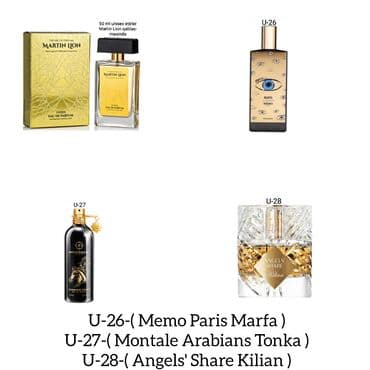 1 qram qizilin qiyməti: Martin Lion qablaşdırmasında 50 ml uniseks ətirlər. Seçilən niş — 1