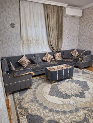 pərdələr ev ucun: İşlənmiş, Künc divan, Pufik, Bazasız, Açılmayan — 1