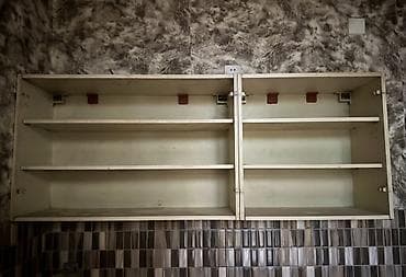 Mətbəx üçün divar asılan iki bölməli şkaf - Material: laminat/MDFlam