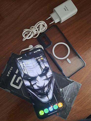 Infinix GT 20 Pro, 256 GB, rəng - Qara, Sənədlərlə