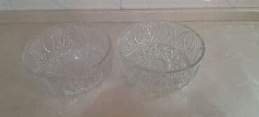 Şüşə qablar dəsti – 2 ədəd - Material: qalın, şəffaf şüşə - Naxış lalafo.az -da Şüşə qablar dəsti – 2 ədəd - Material: qalın, şəffaf şüşə - Naxış