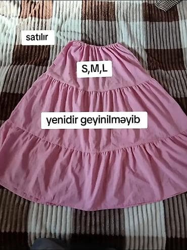 mini etek: Midi Ətək, Lc Waikiki, S — 1