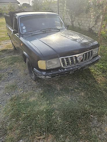 20k vozol star: GAZ-24 “Volqa” əsasında yığılmış yük pikapı - Kuzov: Qara rəng, arxa — 3