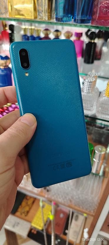 iphone xr satilir: Samsung Galaxy A02, 32 GB, rəng - Mavi, İki sim kartlı — 5