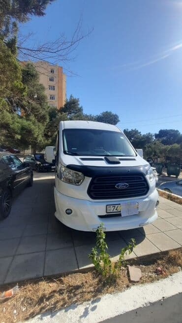 Ford Tranzit 2015 dizel 2.2 Turbo 383000km Serviz Arxa Cəkən İdeyal