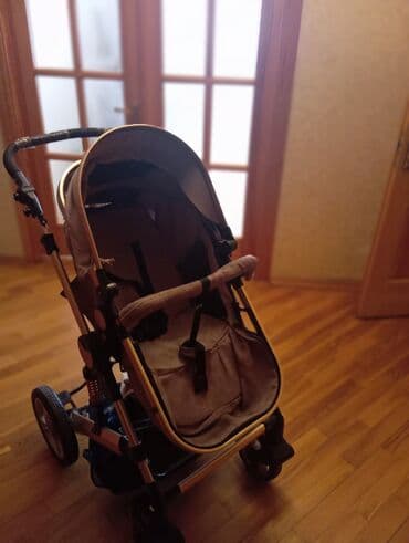 uşaq qış çəkmələri: Klassik gəzinti arabası, İşlənmiş, Yaş: 1-6 ay — 2