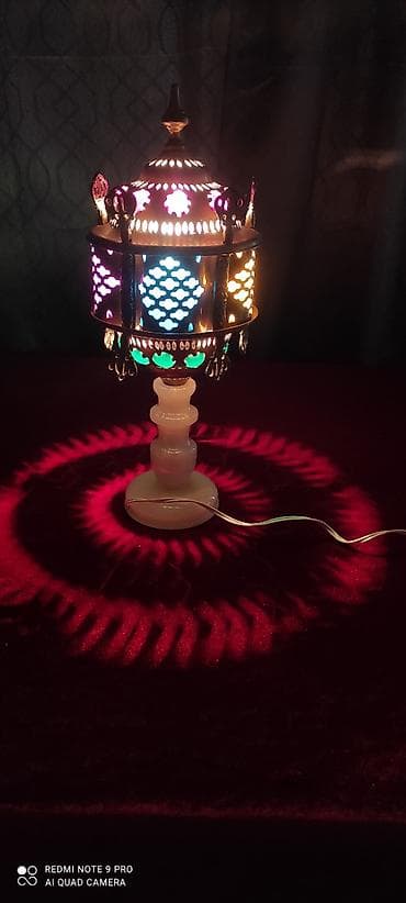 masa üsdü: Şərq üslubunda antik - təqribən 1950-1970 çi illərə aid gözəl stolüstü — 3