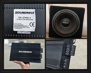 dvb t2 tuner: Soundmax avtomobil audio dəsti Məhsul tərkibi: - Soundmax SX-2700.4 — 1