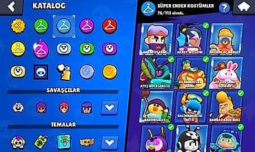 Digər: Brawl Stars hesabı – yüksək səviyyəli, zəngin kontentli profil - — 4