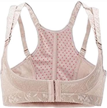 женские кружевные маски: Qadın bel-diqəldici korset/sutyen - Rəng: bej/nude - Ön hissədə 3 — 3