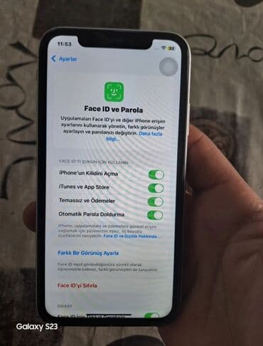 iphone 5 's: IPhone Xr, 64 GB, Ağ, Face ID — 4