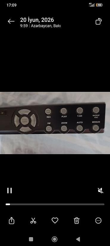 hard disk: LG DVR videomüşahidə qeydiyyatçısı Xüsusiyyətlər: - 8 kanallı BNC — 2