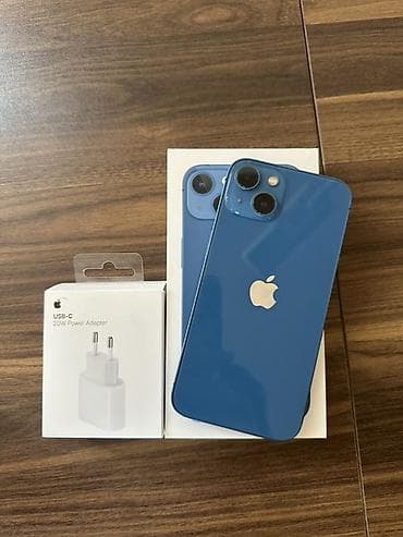 alfa term: IPhone 13, 128 GB, Mavi, Face ID — 1