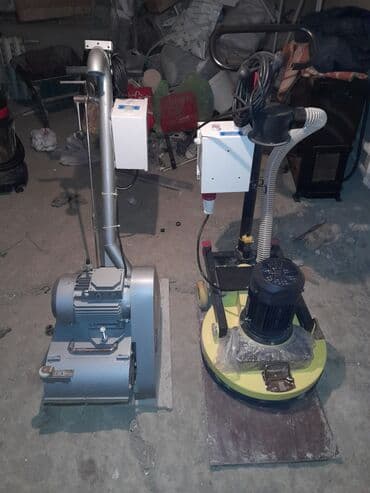 mermer tozu: Parket və beton döşəmə üçün professional avadanlıq paketi Təcili — 2