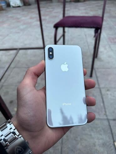 piltələr: IPhone X, 64 GB, Ağ, Zəmanət, Simsiz şarj, Face ID — 1