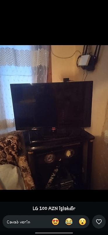 LG televizor - Marka/model: LG - Ekran: təxmini 32–40 düym arası düz lalafo.az -da LG televizor - Marka/model: LG - Ekran: təxmini 32–40 düym arası düz