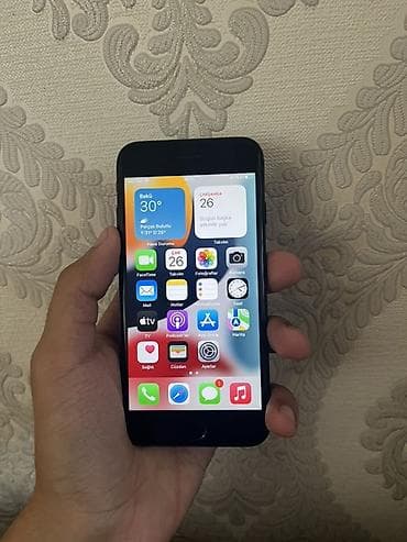 iphone 8 plus 256 gb ikinci el: IPhone 7, 32 GB, Qara, Barmaq izi — 1