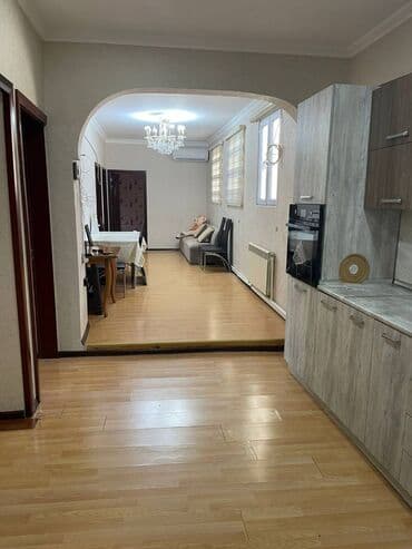 аренда дома на длительный срок: Təmirli, hər bir şəraitli,domofon mövcutdur. Terassası var. Qış — 19